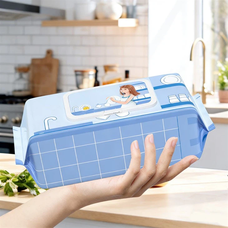دستمال مرطوب آشپزخانه آنتی باکتریال